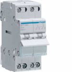 SFT240 | 2-pole, 40A Centre Off Modular Changeover Switch with Top Common Point