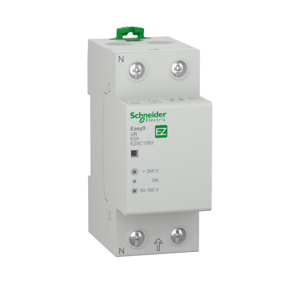 Schneider EZ9C1263 | EASY9 2P 63A VOLTAGE RELAY