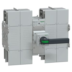 Schneider GM2AD4N20H4BEE | Manual transfer switch, GoPact MTS 2000, 4 poles, 2000A, 415VAC 50/60Hz, extended rotary handle, open transition