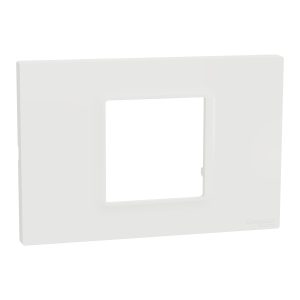 Schneider M3TB02_WE | Cover frame, Miluz E, 2 gang, white