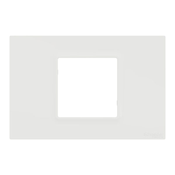 Schneider M3TB02_WE | Cover frame, Miluz E, 2 gang, white - Image 4