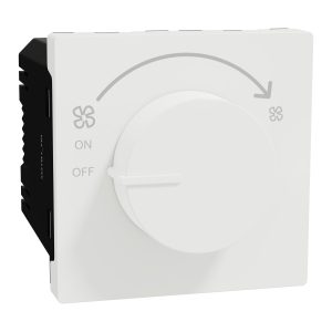 Schneider M3TB1_FM, Switch, Miluz, Fan Speed Control, Mechanism, White