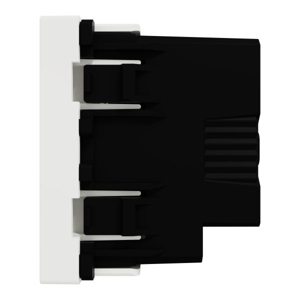 Schneider M3TB426_IS International Socket outlet, Miluz E, 16A, 250V, 2 Module, White - Image 6