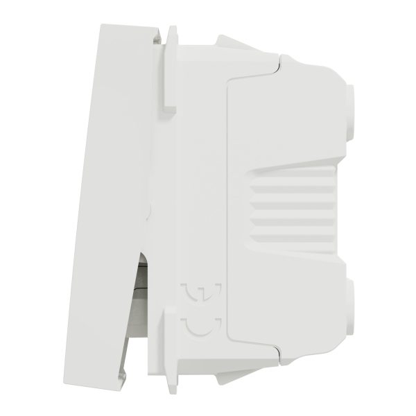 Schneider NU316118S, Switch, 1P, 16AX, 1 way, New Unica, 1 module, indication lamp, white - Image 6
