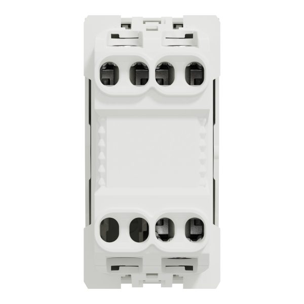 Schneider NU316118S, Switch, 1P, 16AX, 1 way, New Unica, 1 module, indication lamp, white - Image 2