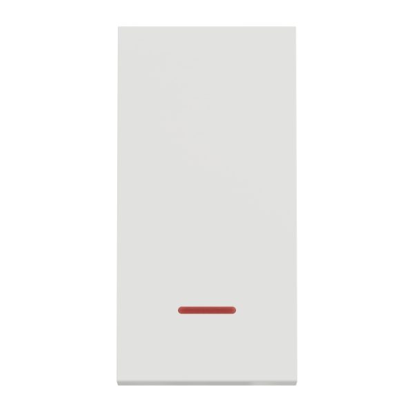 Schneider NU316118S, Switch, 1P, 16AX, 1 way, New Unica, 1 module, indication lamp, white - Image 4